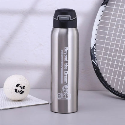 500ml Insulated Stainless Steel Water Bottle with Straw