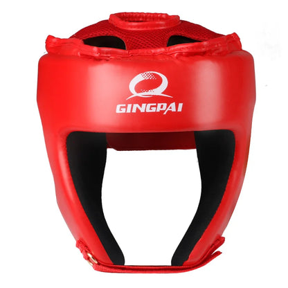 Black MMA Helmet – Kickboxing & Muay Thai Protection