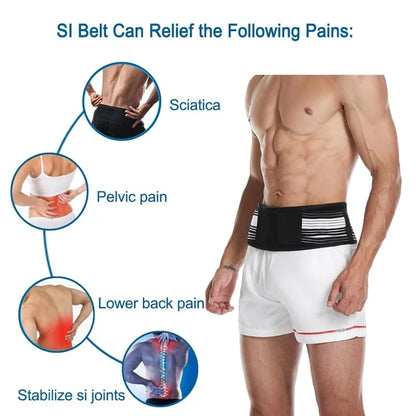 Adjustable Pelvic Support Belt Lower Back Brace