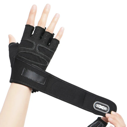 IronGrip Gloves Half-Finger — Fitness Weightlifting Gloves