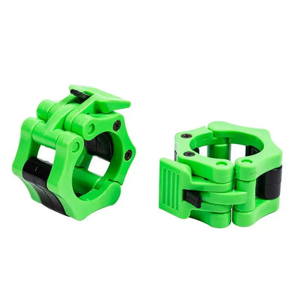 Quick Release Barbell Clamps – Secure Weight Plates Fas