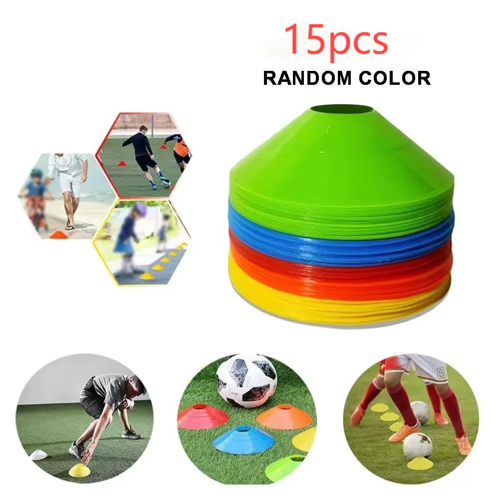 CoachCones 10/20/30pcs — Soccer Training Marker Discs & Cones Set