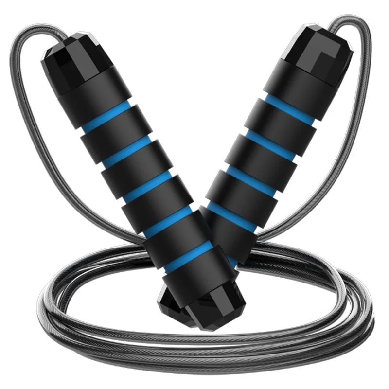 Adjustable Steel Wire Jump Rope – Cardio & Fitness