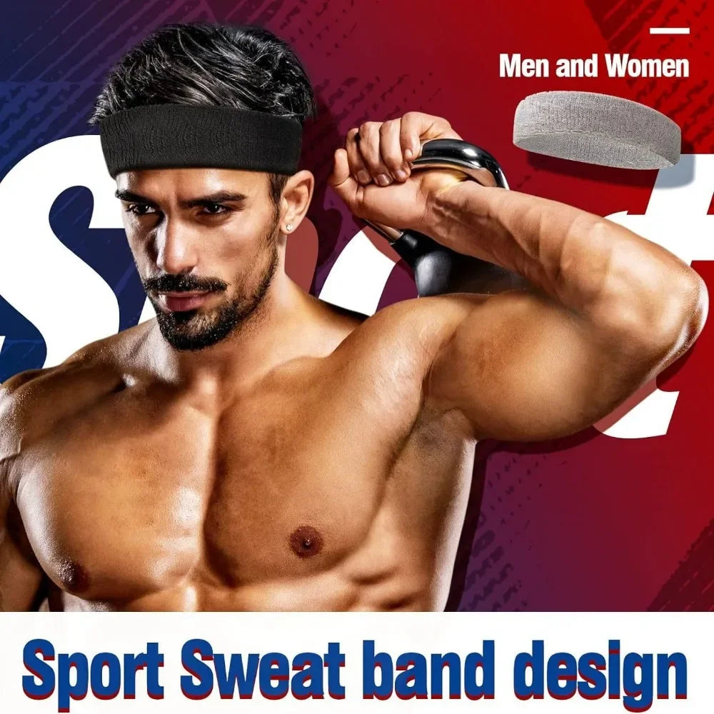 SweatBand Pro Headband — Running & Sports Sweat Absorbing Headband