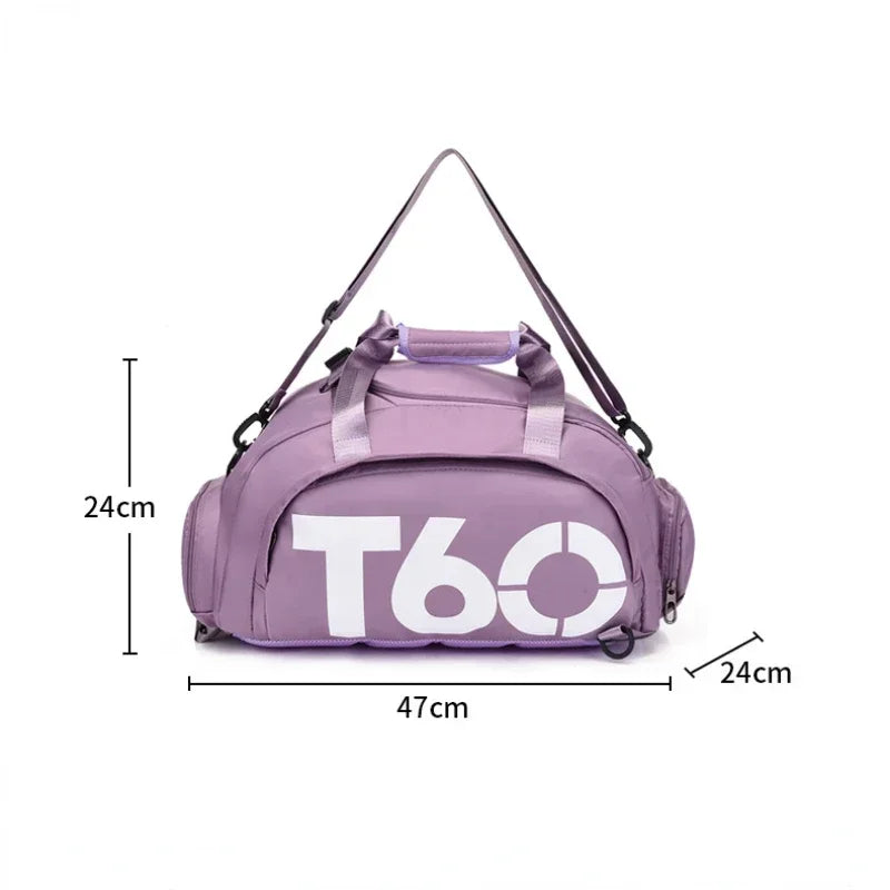 T60 TrailPack Gym — Multifunctional Sports Backpack