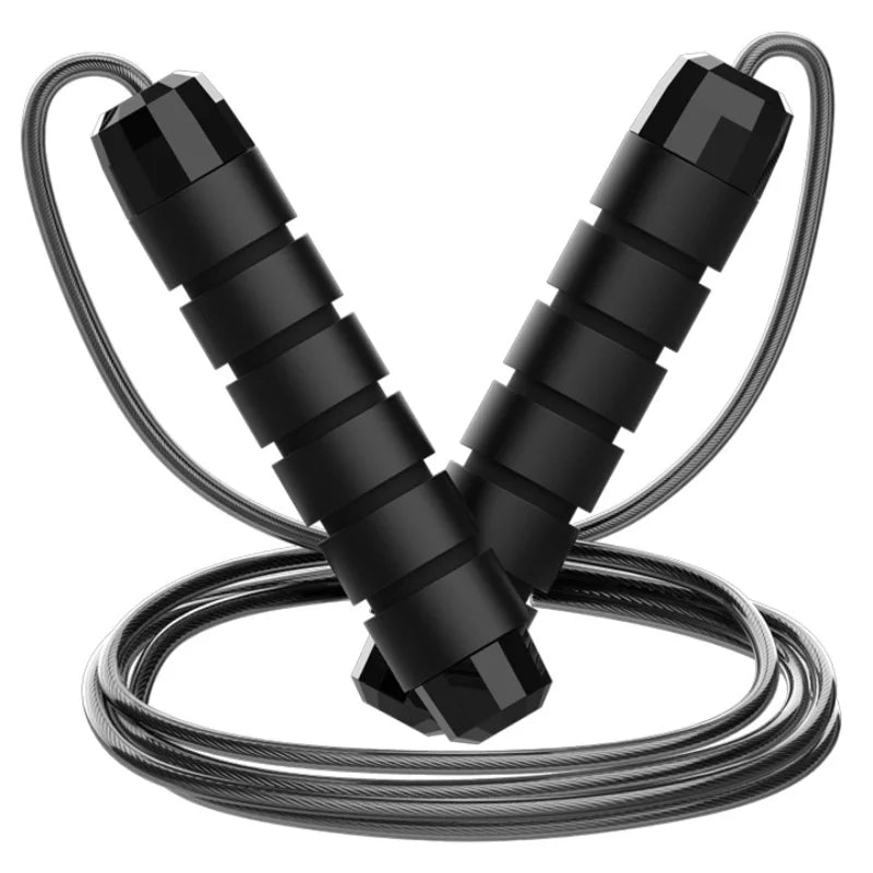 Adjustable Steel Wire Jump Rope – Cardio & Fitness