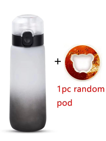Aromatic Hydration Bottle 650ml (Pineapple 🍍, Peach 🍑, Orange 🍊, Grape 🍇, Lemon 🍋, Red Bull , Cola 🥤)