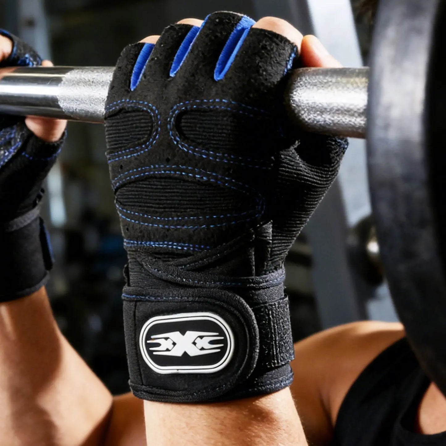 IronGrip Gloves Half-Finger — Fitness Weightlifting Gloves