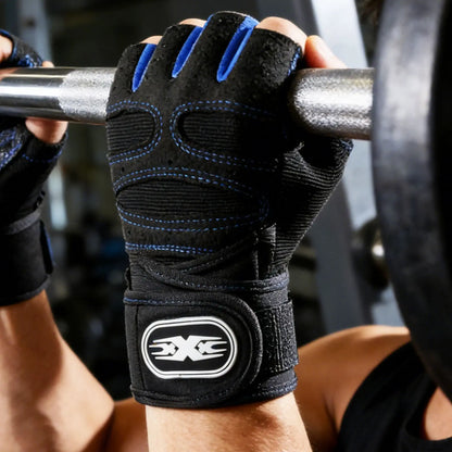 IronGrip Gloves Half-Finger — Fitness Weightlifting Gloves