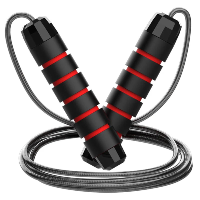 Adjustable Steel Wire Jump Rope – Cardio & Fitness