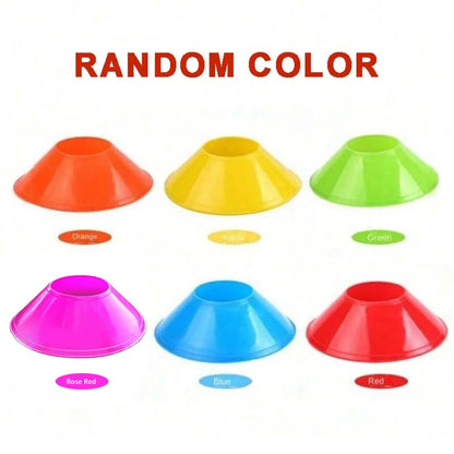 CoachCones 10/20/30pcs — Soccer Training Marker Discs & Cones Set