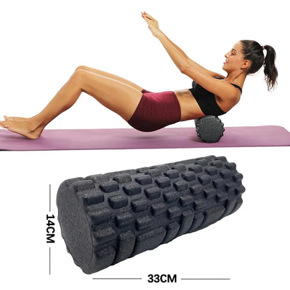 Fitness Foam Roller 30/33cm – Yoga & Muscle Massage