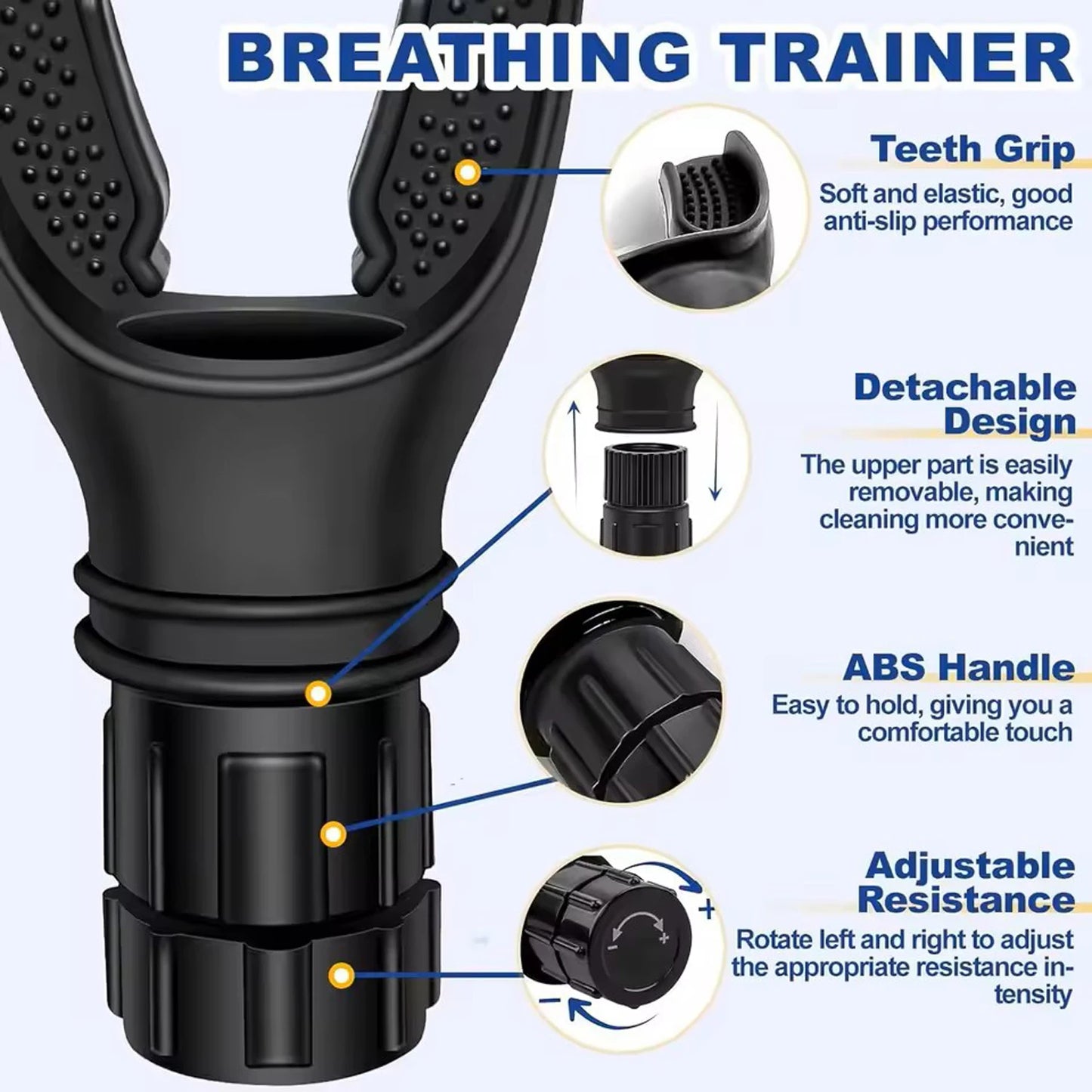 Breathing Trainer – Lung Capacity & Fitness Exerciser