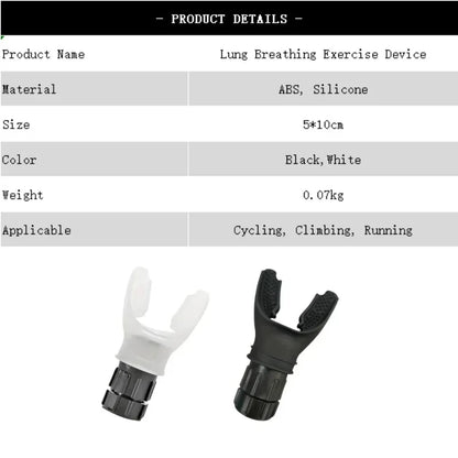 BreatheFit Pro — Adjustable Throat Resistance Breathing Trainer