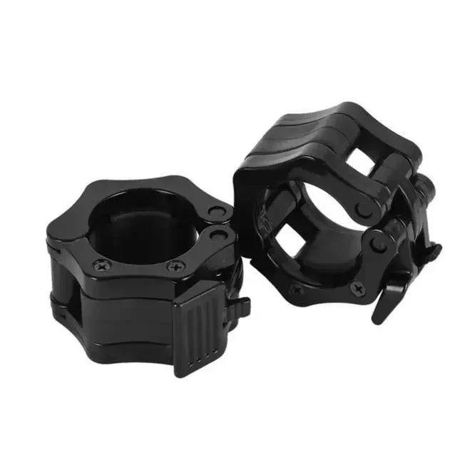 Quick Release Barbell Clamps – Secure Weight Plates Fas
