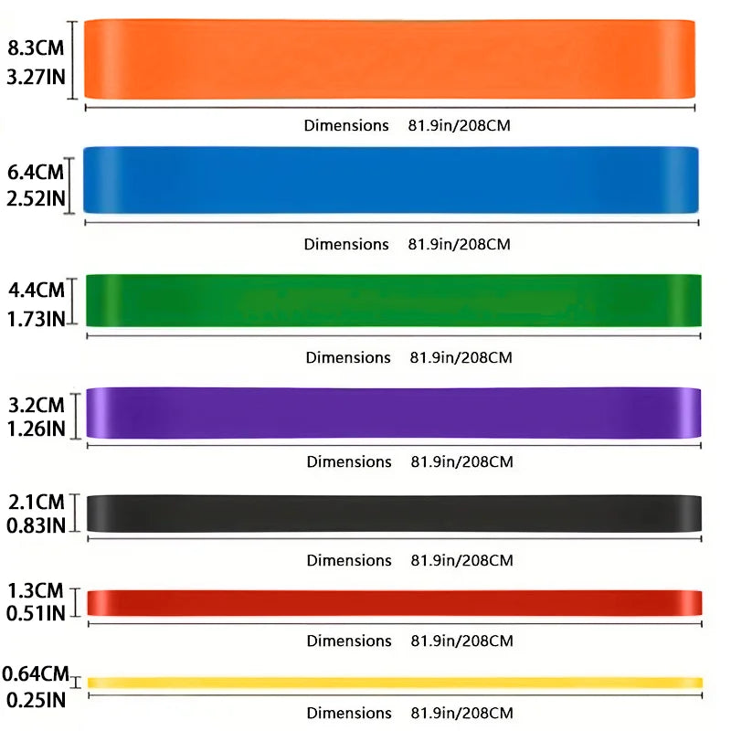 Heavy Duty Resistance Bands for Full Body