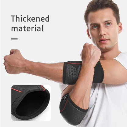 Elbow Compression Sleeves – Support for Lifting & Sports