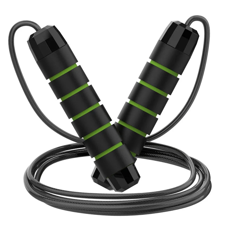 Adjustable Steel Wire Jump Rope – Cardio & Fitness