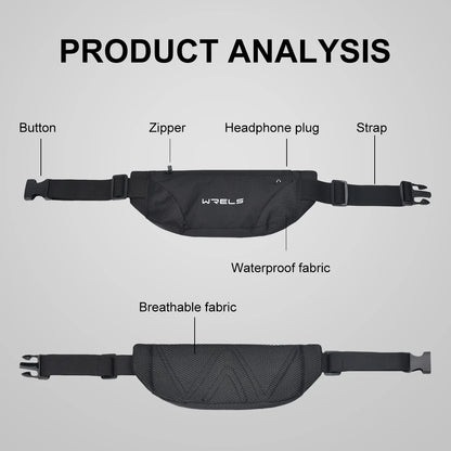Ultra Thin Running Belt with Phone Holder
