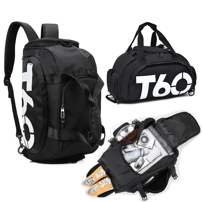 T60 TrailPack Gym — Multifunctional Sports Backpack