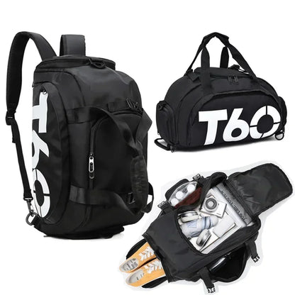 T60 TrailPack Gym — Multifunctional Sports Backpack