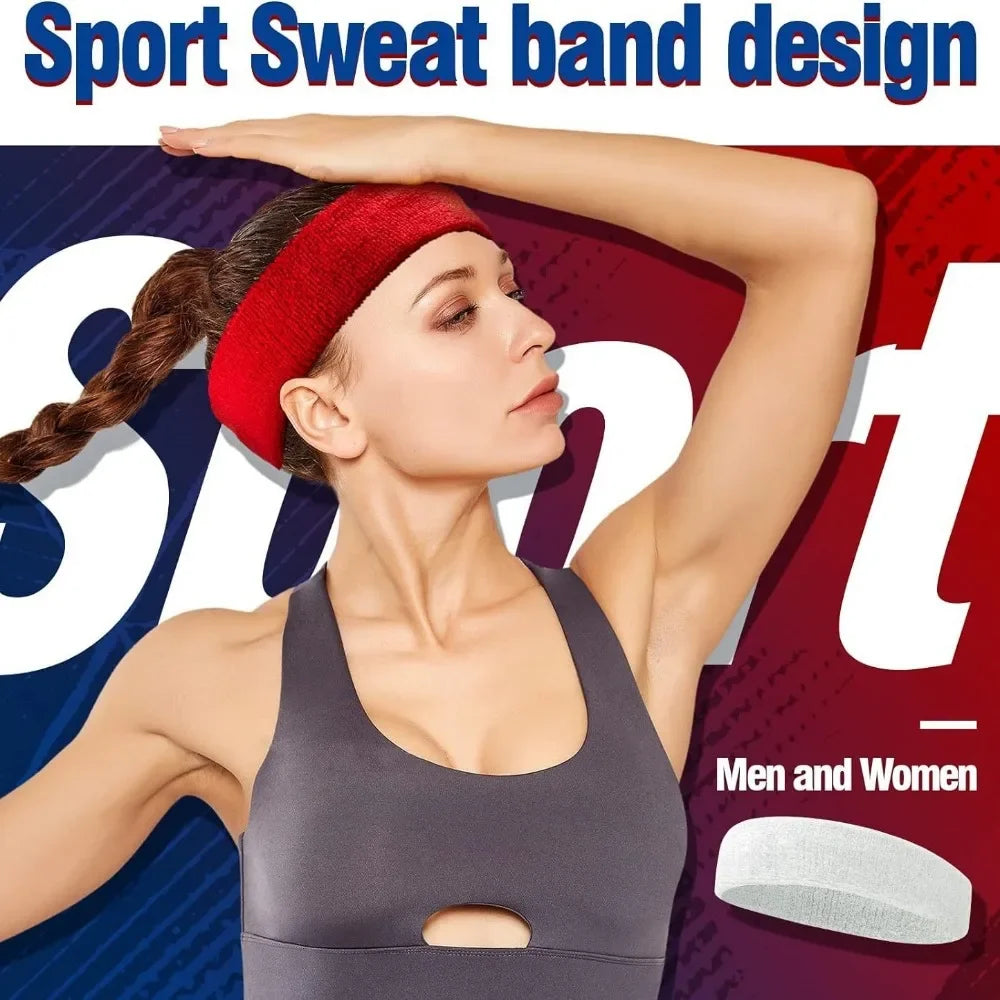 SweatBand Pro Headband — Running & Sports Sweat Absorbing Headband