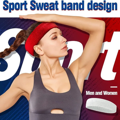 SweatBand Pro Headband — Running & Sports Sweat Absorbing Headband