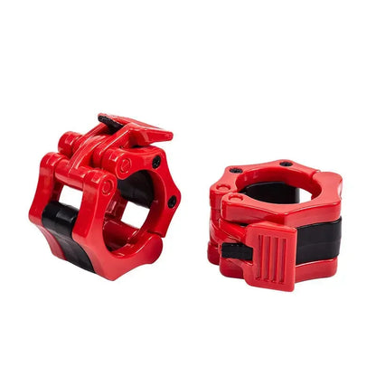 Quick Release Barbell Clamps – Secure Weight Plates Fas