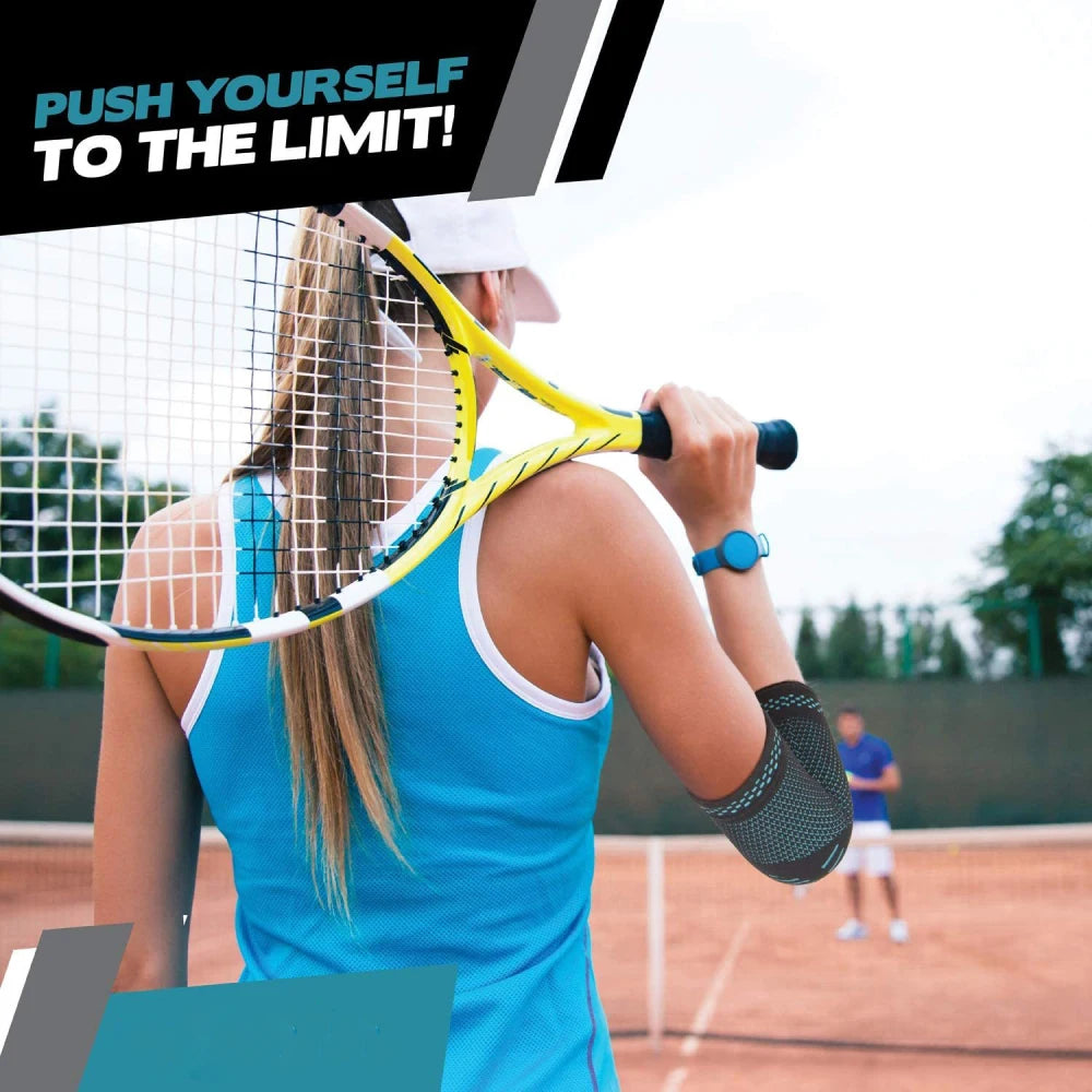 FlexGuard Elbow Brace — Elastic Compression Elbow Support