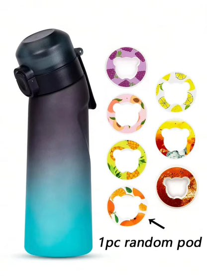 Aromatic Hydration Bottle 650ml (Pineapple 🍍, Peach 🍑, Orange 🍊, Grape 🍇, Lemon 🍋, Red Bull , Cola 🥤)