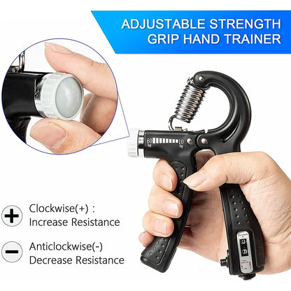 Hand Grip Strengthener – Wrist & Finger Workout Tool