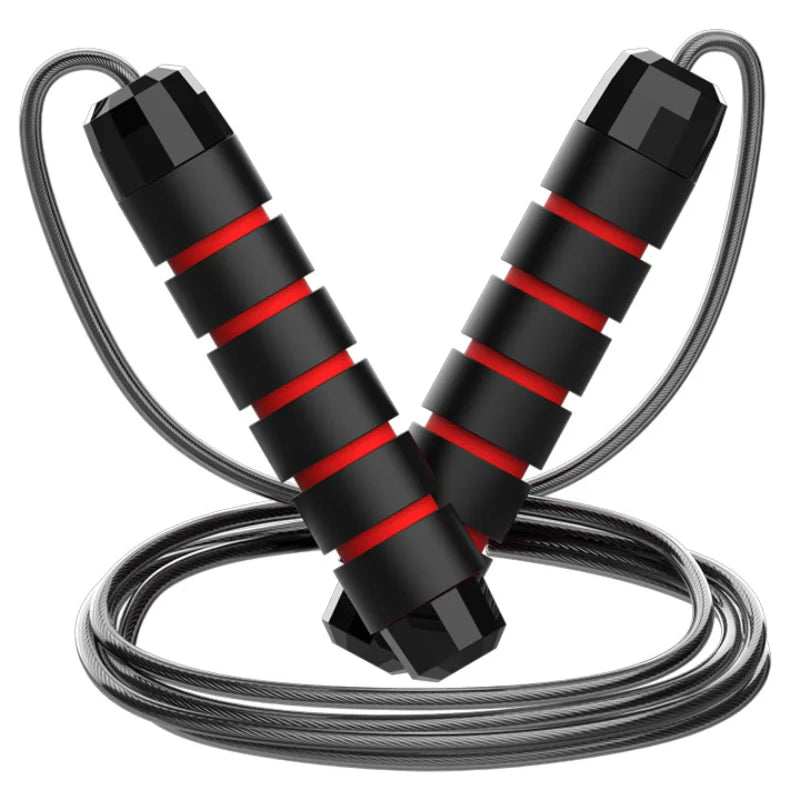 Adjustable Steel Wire Jump Rope – Cardio & Fitness