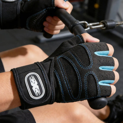 IronGrip Gloves Half-Finger — Fitness Weightlifting Gloves