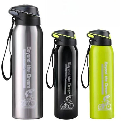 500ml Insulated Stainless Steel Water Bottle with Straw