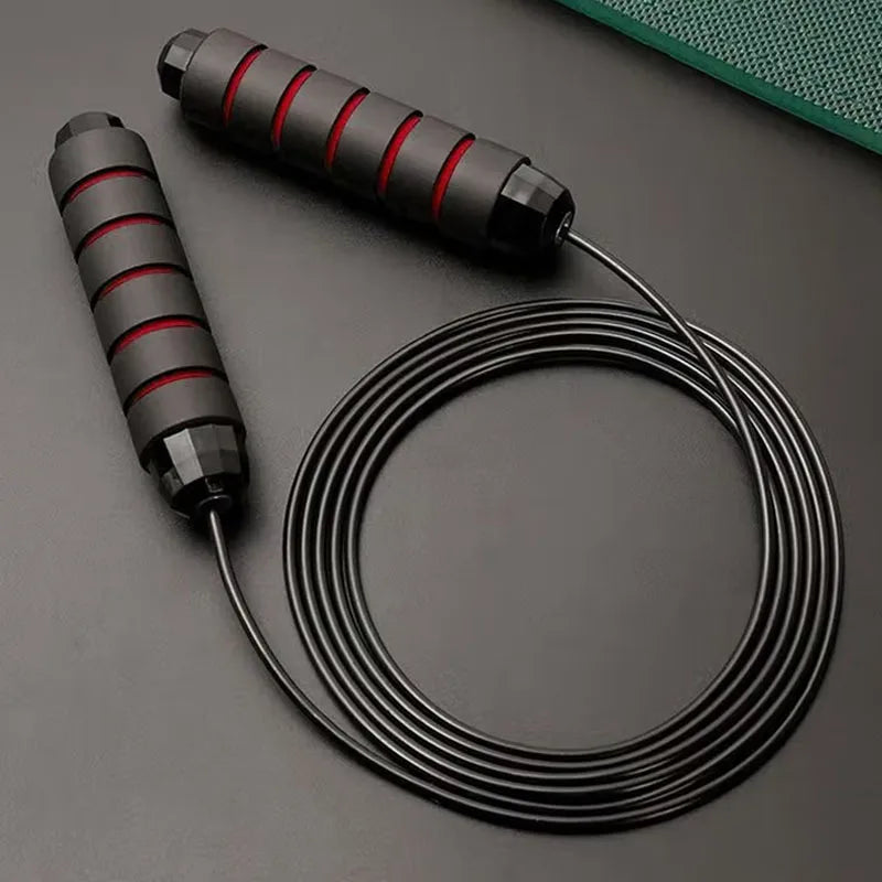 Adjustable Steel Wire Jump Rope – Cardio & Fitness