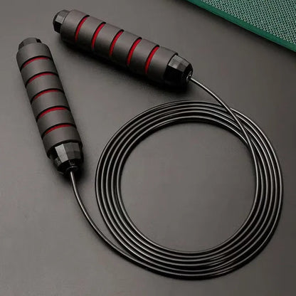 Adjustable Steel Wire Jump Rope – Cardio & Fitness